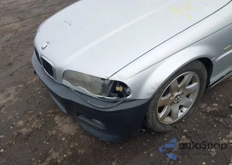 2002 BMW 325Ci z USA, uszkodzony, nr VIN WBABS33452PG86694